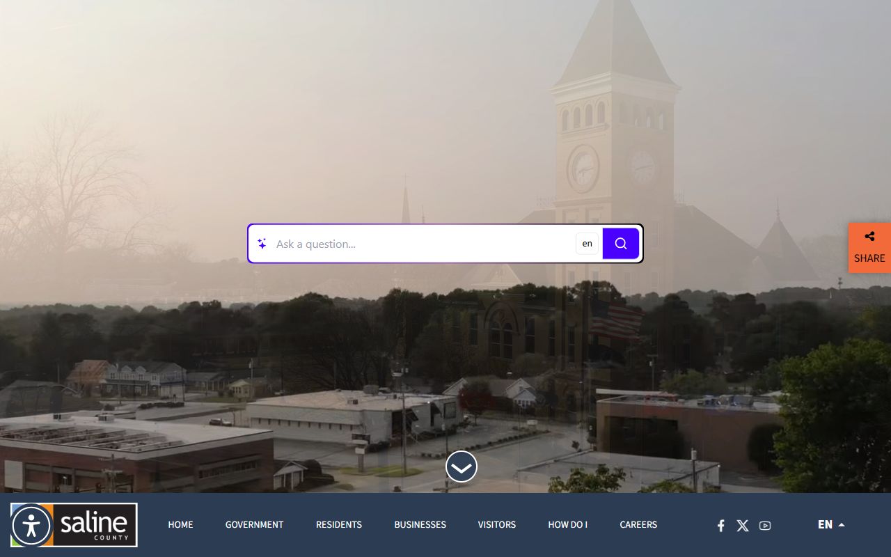 Saline County 72 Hour Booking county government home page